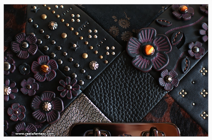 【COACH】又是Swagger - 拼接皮革肩揹手袋