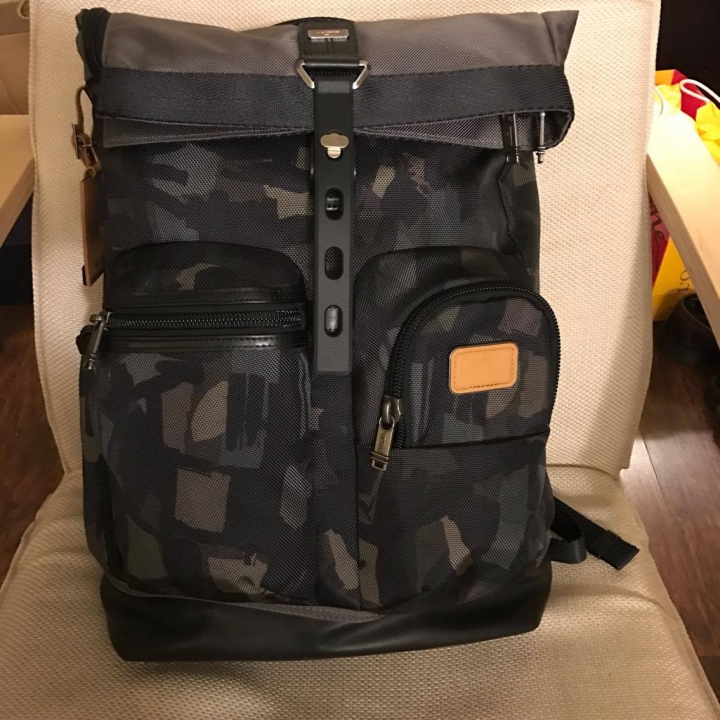 TUMI Luke Roll Top Backpack 開箱