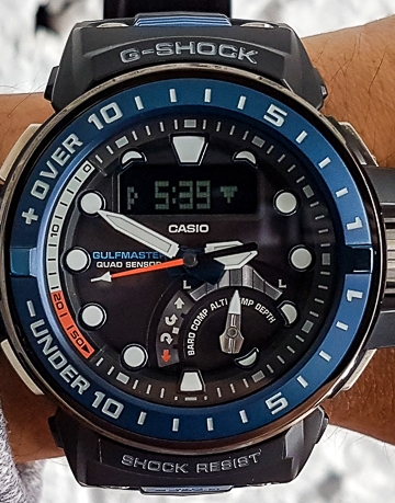 首度搭載四大感應器 上山下海一手包辦!CASIO G-SHOCK GULFMASTER GWN-Q1000