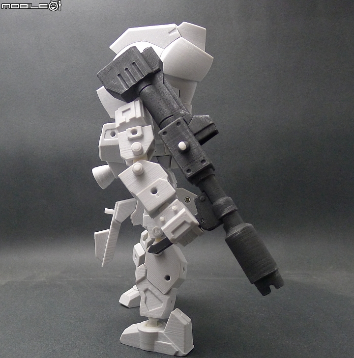 3D列印【Red Warrior Bazooka & Unmanned Flying Vehicle】
