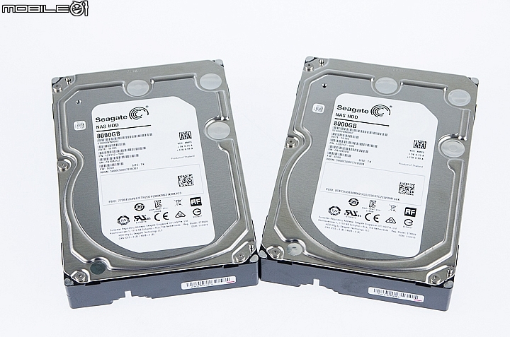 來加大NAS容量吧!Seagate NAS HDD與WD Red 系列8TB硬碟實測