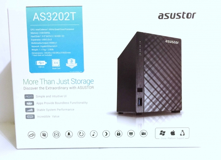 家庭影音 資料守護 任我行 華芸Asustor AS3202T 超值好選擇