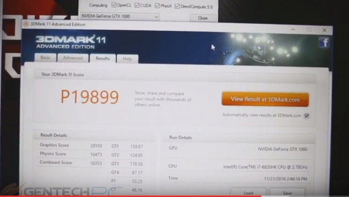 華碩黑科技G701VI I7-6820HK+GTX1080 只有2隻熱導管