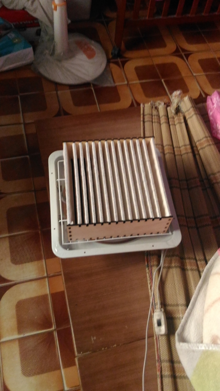 DIY空氣清淨機 8倍超大面積拼C/P (內含實驗影片