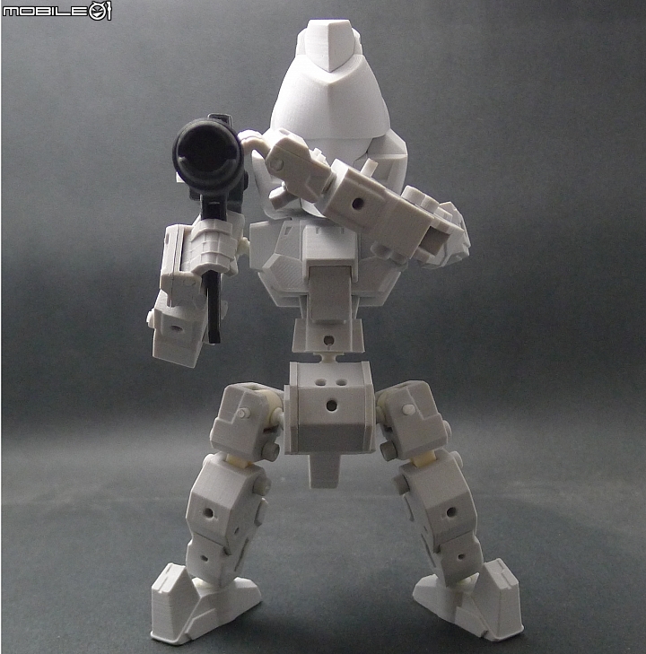 3D列印【Red Warrior Bazooka & Unmanned Flying Vehicle】