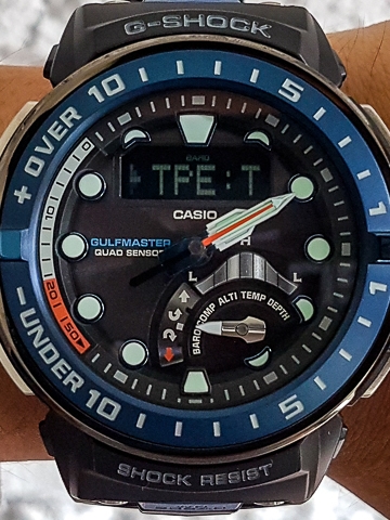 首度搭載四大感應器 上山下海一手包辦!CASIO G-SHOCK GULFMASTER GWN-Q1000