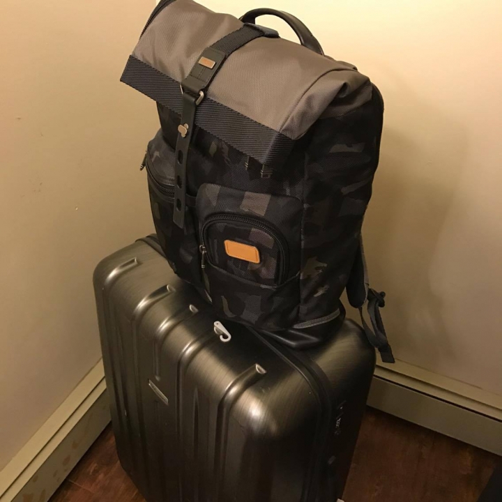 TUMI Luke Roll Top Backpack 開箱