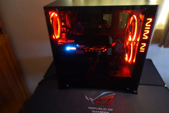 【自組】I7-6700+RX 480 8G+INWIN 805+BF1遊玩測試