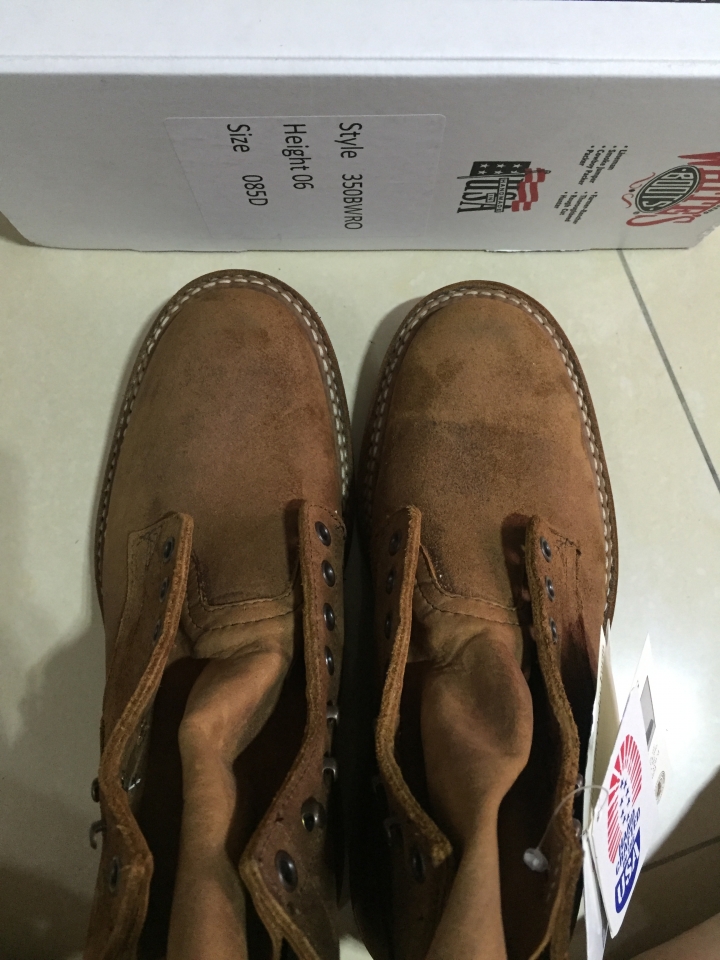 White's Boots 反皮 Bounty Hunter 開箱~