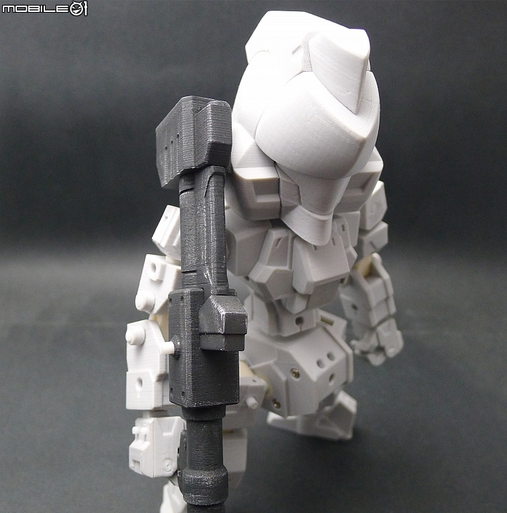 3D列印【Red Warrior Bazooka & Unmanned Flying Vehicle】