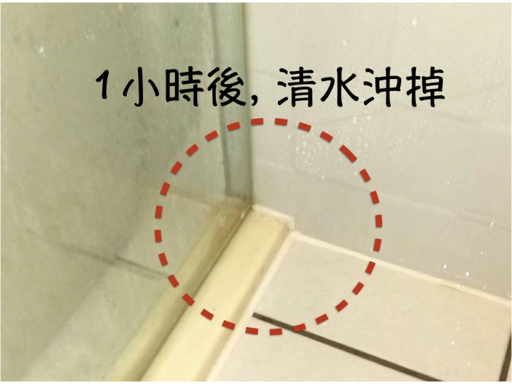 測試-【日本LEC】激落除霉凝膠..浴室矽利康髒污終於清除! (內有圖片/影片)