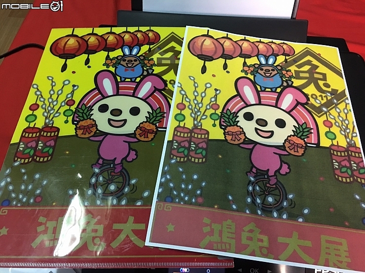 Epson xp-442 灑花開箱 XD