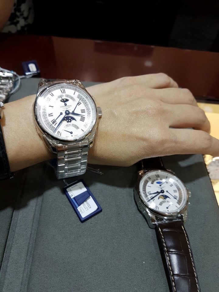 Longines L707 月相四逆跳簡易開箱