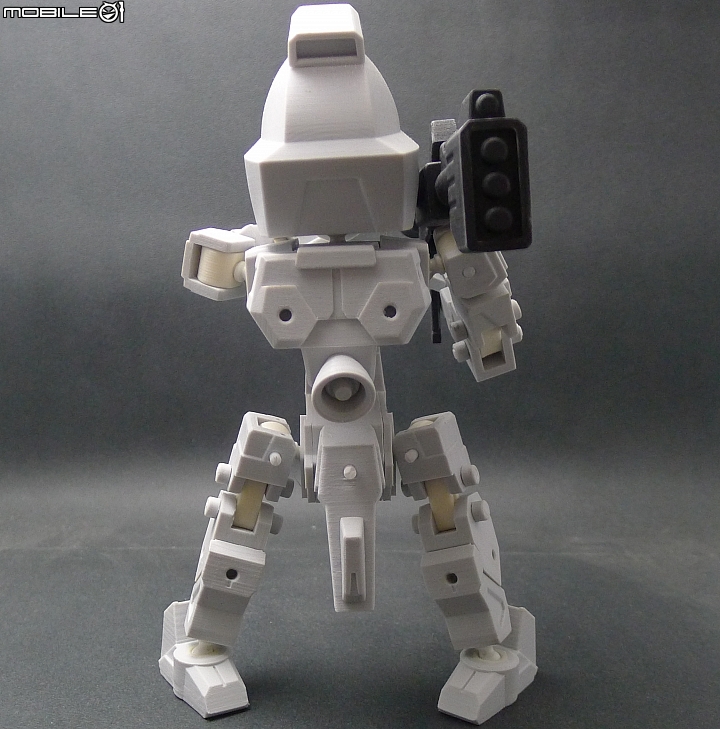 3D列印【Red Warrior Bazooka & Unmanned Flying Vehicle】