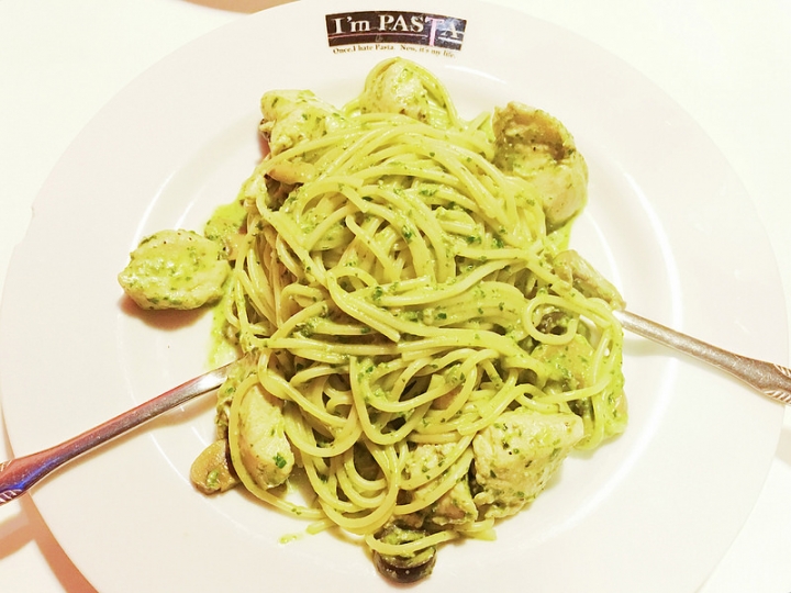 【玩 台北】中山區 "I'm PASTA 光華店"逛三創逛光華逛華山文創園區,肚子餓怎麼辦?跟我去吃便宜又好吃的義式料理~
