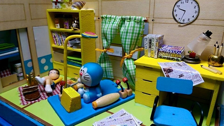 分享小弟做過的袖珍屋(補圖,載入需時間等待)