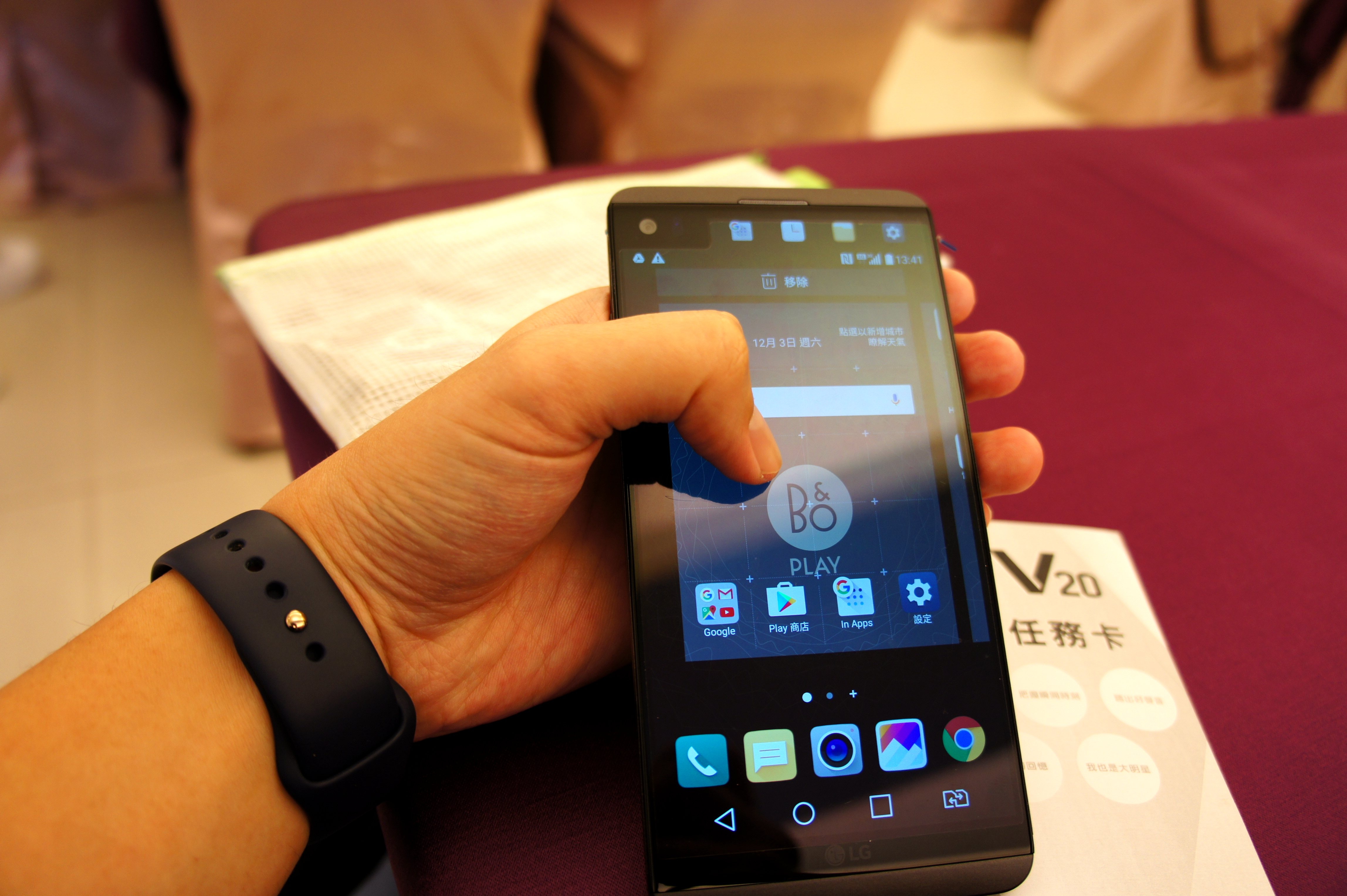 LG V20 深度體驗會台中場,欣賞其動人心弦的音樂播放能力以及向來優秀的拍照DNA,深入體會LG的用心之作。