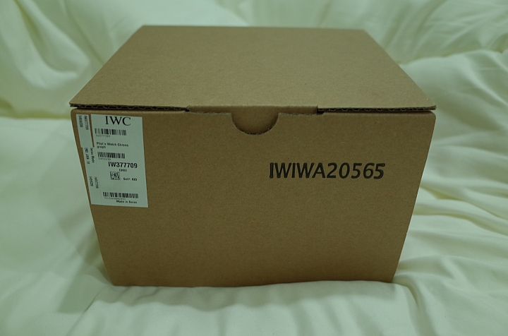 <開箱>IWC 377709 飛行員計時碼表