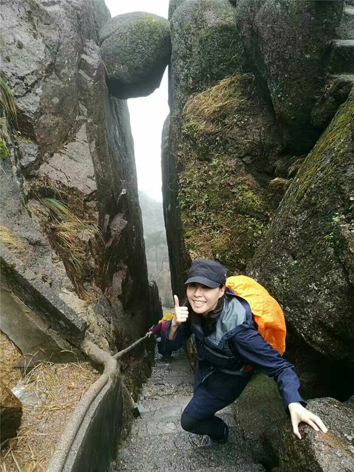 20161115 黃山遊 百步雲梯 鳌鱼峰