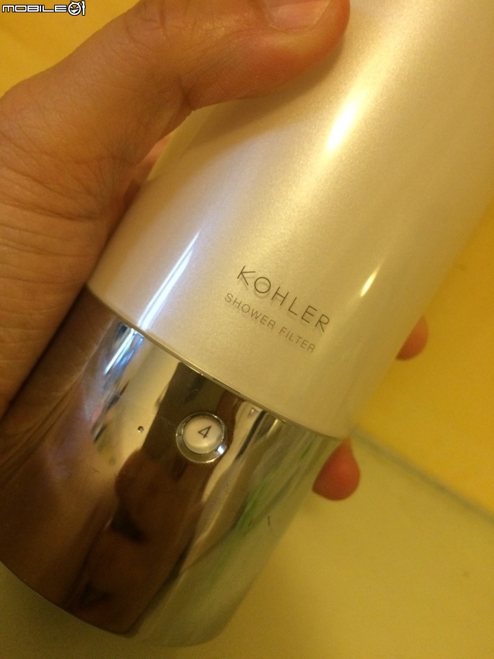 KOHLER Exhale™ 淋浴淨化器開箱與使用心得