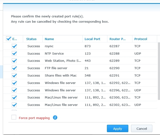 Asus RT-AC3200 and Synology NAS916,NAS無法連外網問題