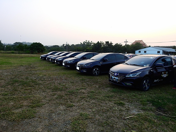 Luxgen S3第一次大型車聚在台南東成醬油會館