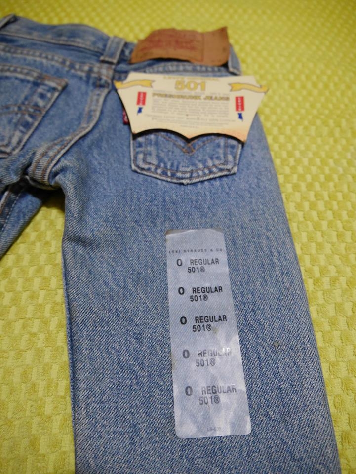 【開箱】20年前買給我未來小孩的 Levi’s® 501® (SIZE: 0 REGULAR)