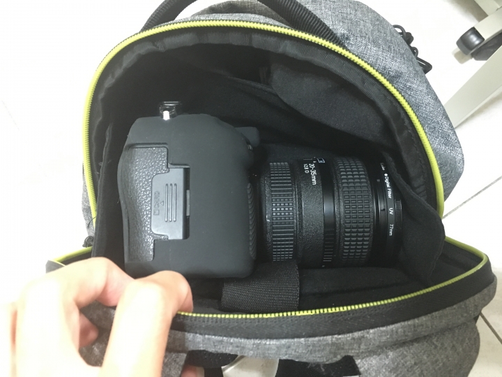 Incase reform action camera backpack 13" 開箱及兩機三鏡一閃一筆電
