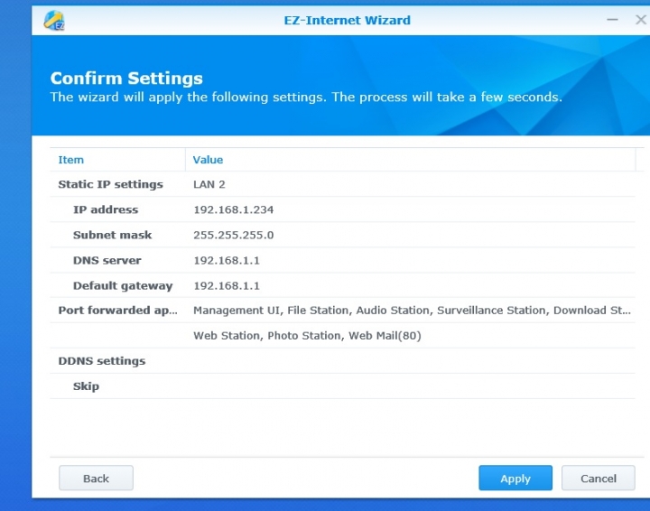 Asus RT-AC3200 and Synology NAS916,NAS無法連外網問題