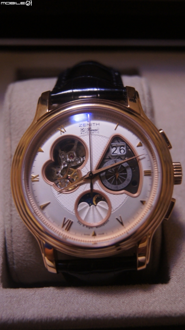 真男人的印記 - EL PRIMERO Chronomaster Open Grande Date Moonphase 開箱 (補圖)