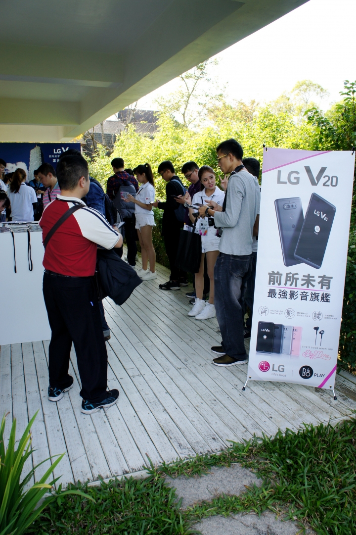 LG V20 深度體驗會台中場,欣賞其動人心弦的音樂播放能力以及向來優秀的拍照DNA,深入體會LG的用心之作。