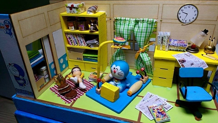分享小弟做過的袖珍屋(補圖,載入需時間等待)