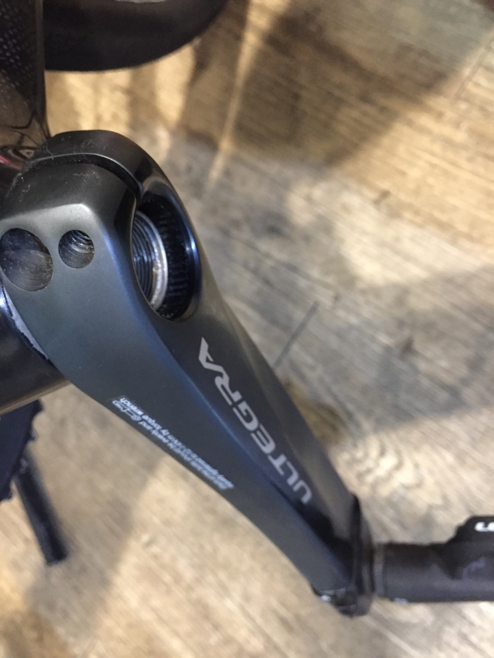 Wilier Cento 1 SL 2012 安裝大盤問題