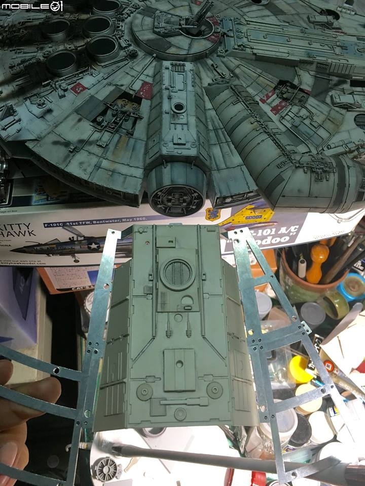 迪亞哥1/43 星際大戰千年鷹號太空船製作
