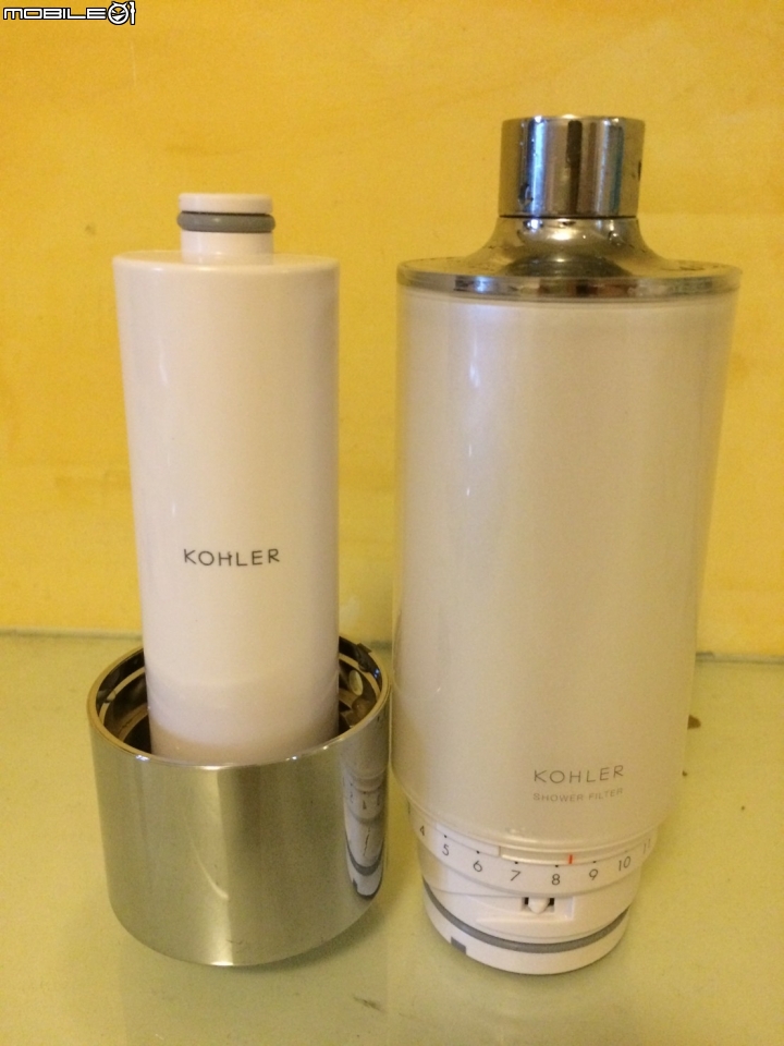 KOHLER Exhale™ 淋浴淨化器開箱與使用心得