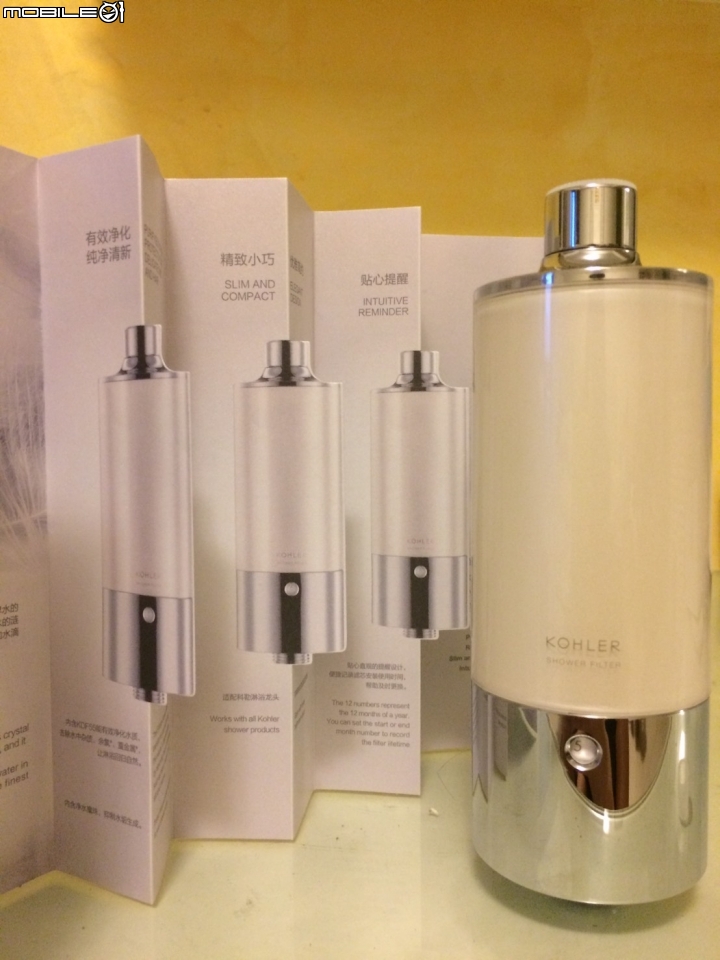 KOHLER Exhale™ 淋浴淨化器開箱與使用心得