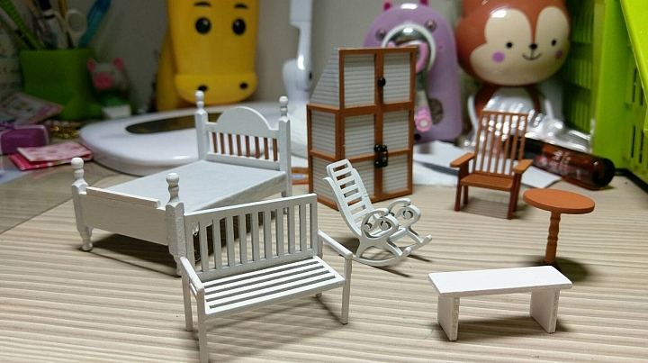 分享小弟做過的袖珍屋(補圖,載入需時間等待)