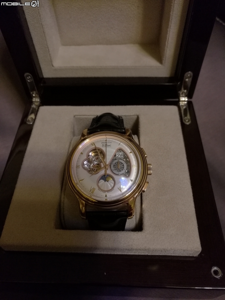 真男人的印記 - EL PRIMERO Chronomaster Open Grande Date Moonphase 開箱 (補圖)