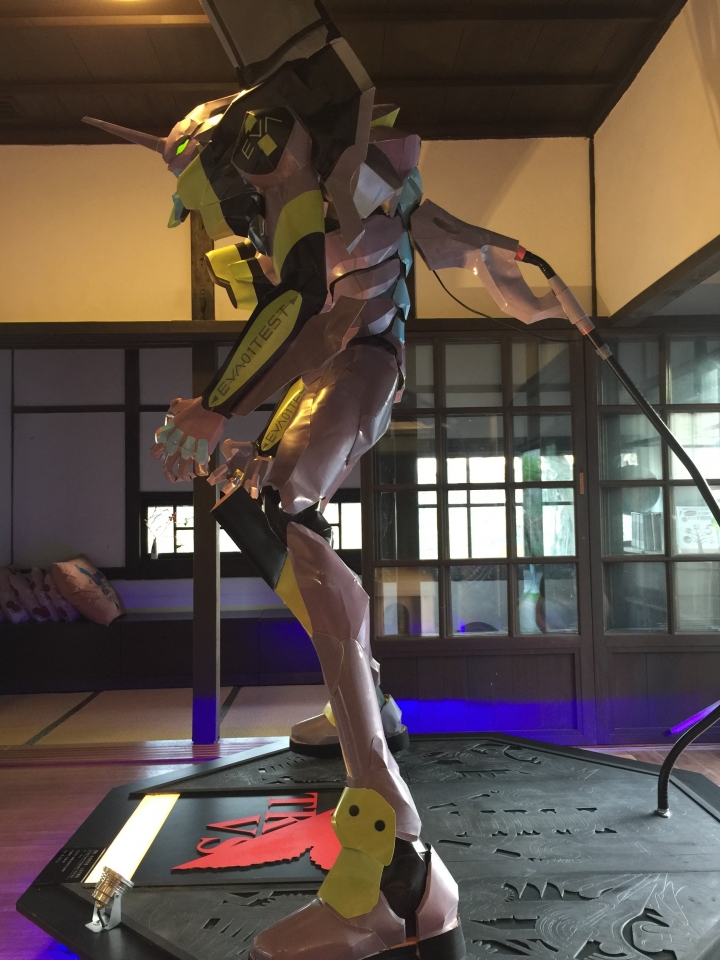 大男孩的夢!等身大初號機紙模