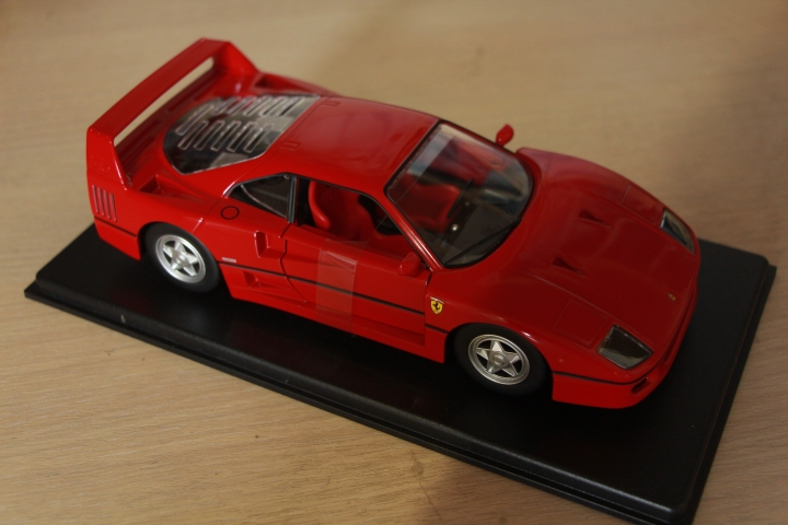 迪亞哥 Ferrari經典收藏誌創刊號-F40(1/24 Bburago)
