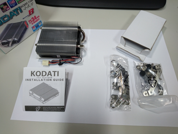 銀欣 NT07-115X 與 SCYTHE 小太刀散熱器心得分享