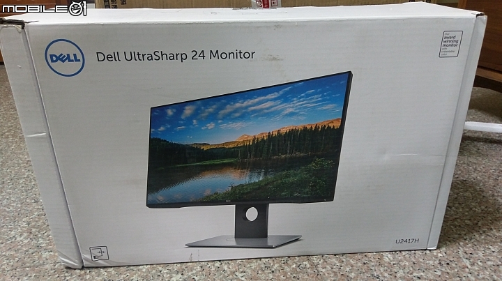 DELL U2417H簡單開箱