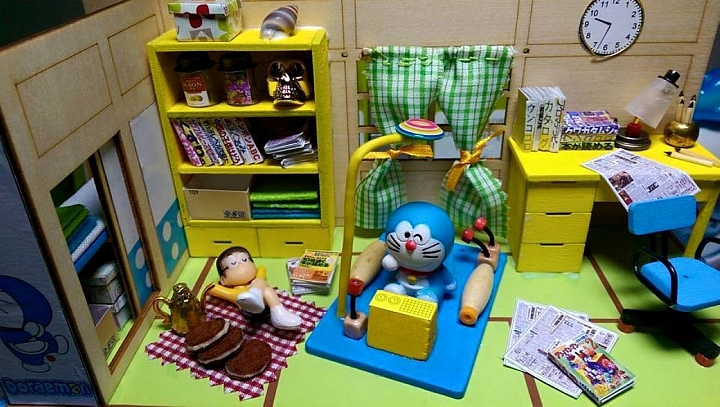 分享小弟做過的袖珍屋(補圖,載入需時間等待)