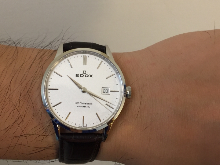 《開箱》EDOX Les vauberts automatic (80081-3-ain)