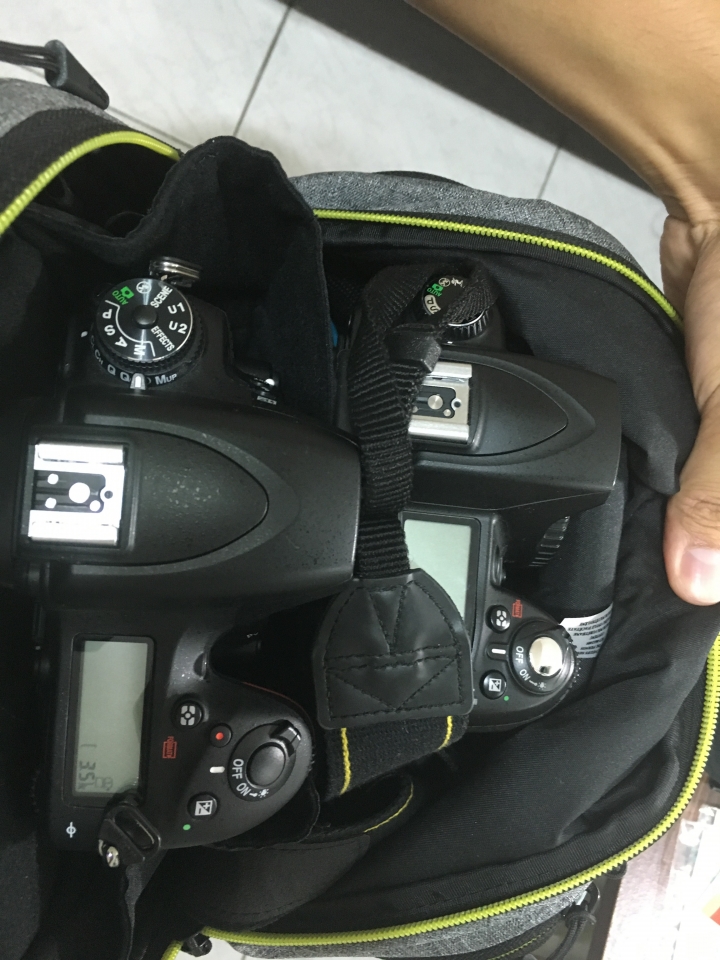 Incase reform action camera backpack 13" 開箱及兩機三鏡一閃一筆電