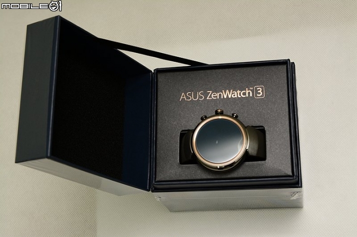 (開箱) 質感提升的圓錶-ASUS ZenWatch 3 煙燻黑心得