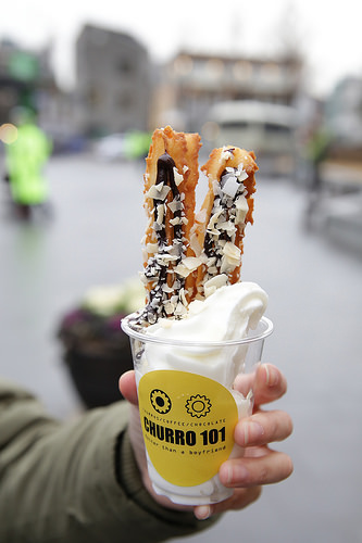 【玩 韓國】首爾 三清洞必吃CHURRO101外酥內Q吉拿棒。就連蔡依林也愛不釋手~