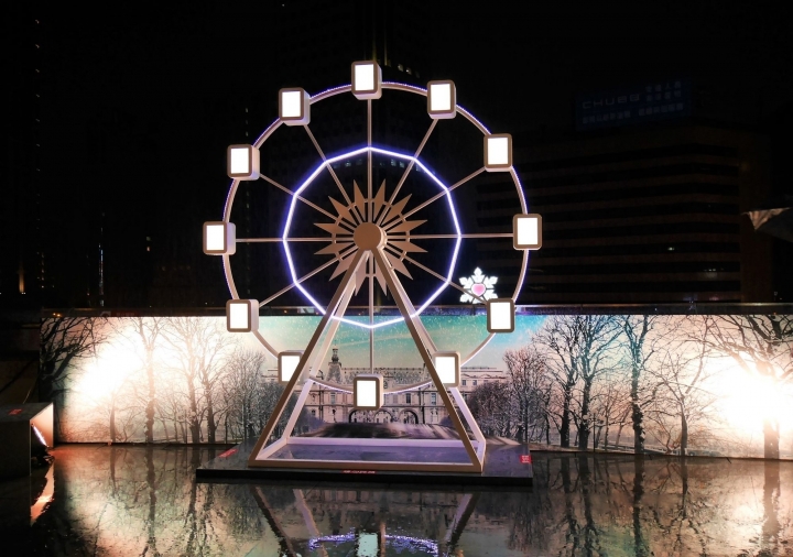 【台北信義區 | 活動】雨夜中的浪漫耶誕廣場★阪急百貨愛。Sharing聖誕活動