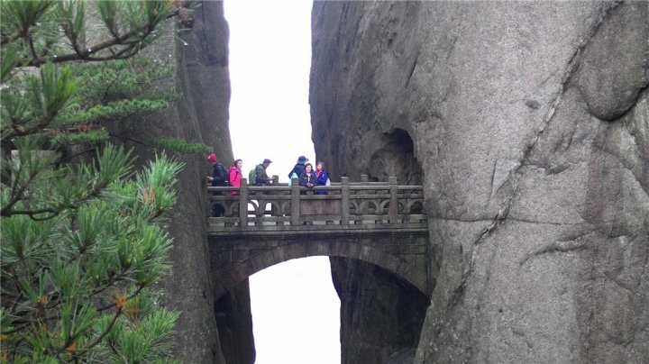 20161115 黃山遊 百步雲梯 鳌鱼峰