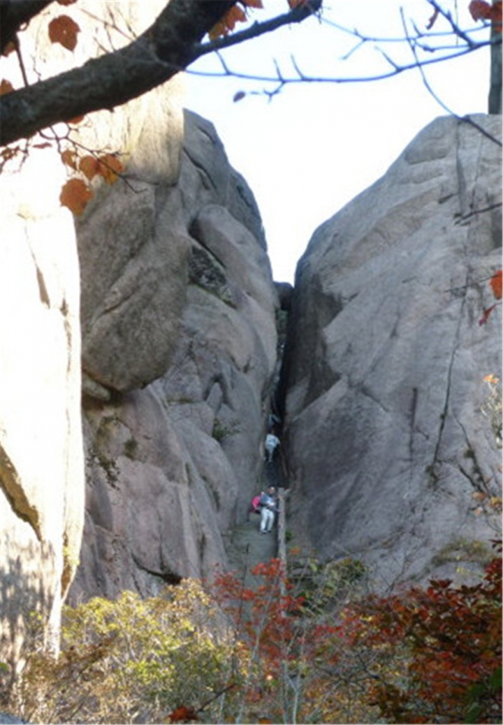20161115 黃山遊 百步雲梯 鳌鱼峰